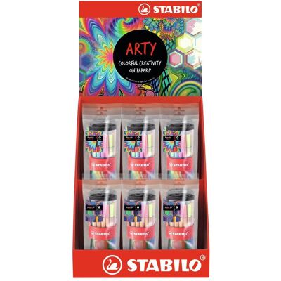 Stabilo, Stylo, Kits de rouleaux Mix Présentoir 12 (125x) - Publicité Stabilo, Stylo, Kits de rouleaux Mix Présentoir 12 (125x) - Publicité