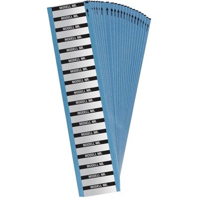 Brady, Étiquettes, B-184, WOAF-28-D, Étiquettes de contrôle qualité imprimables, feuille d'aluminium, noir sur blanc - Publicité Brady, Étiquettes, B-184, WOAF-28-D, Étiquettes de contrôle qualité imprimables, feuille d'aluminium, noir sur blanc - Publicité