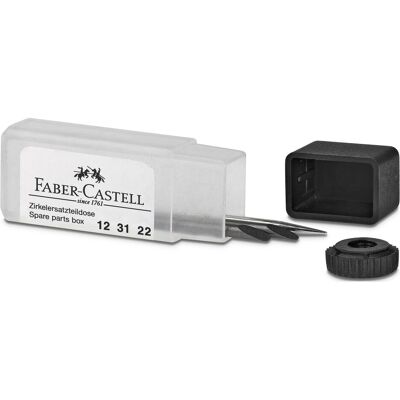 Faber-Castell, Mines de crayon, Zirkelminen (1 pcs, 0.50 mm, B) - Publicité Faber-Castell, Mines de crayon, Zirkelminen (1 pcs, 0.50 mm, B) - Publicité