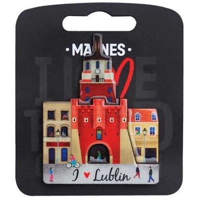 Nuance, Aimant, Magnet Ich liebe Polen Lublin ILP-MAG-C-LUB-11 - Publicité Nuance, Aimant, Magnet Ich liebe Polen Lublin ILP-MAG-C-LUB-11 - Publicité
