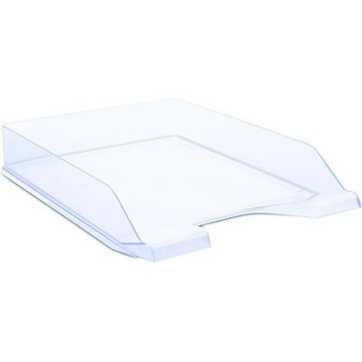 Donau, Archivage + classement, Corbeille à courrier de bureau, polystyrène, a4, standard, transparent (A4) - Publicité Donau, Archivage + classement, Corbeille à courrier de bureau, polystyrène, a4, standard, transparent (A4) - Publicité