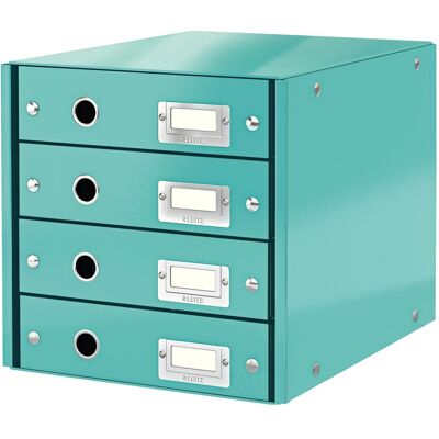 Leitz, Archivage + classement, Kit de tiroirs WOW Click & Store (A4) - Publicité Leitz, Archivage + classement, Kit de tiroirs WOW Click & Store (A4) - Publicité