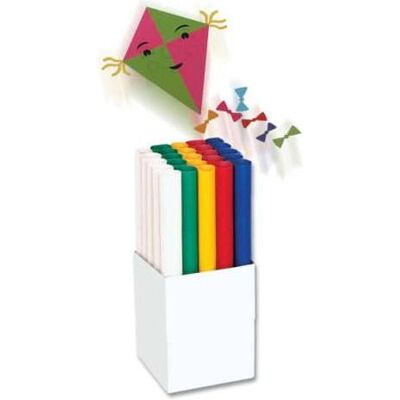 Folia Papier Transparent Blanc 115 g/m² 5 Rouleaux - Papier Créatif - Publicité Folia Papier Transparent Blanc 115 g/m² 5 Rouleaux - Papier Créatif - Publicité