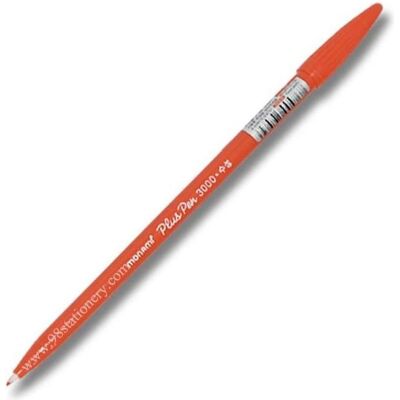 Teka, Stylo, Plus Pen 3000 orange (12 Stk) MONAMI (12x) - Publicité Teka, Stylo, Plus Pen 3000 orange (12 Stk) MONAMI (12x) - Publicité