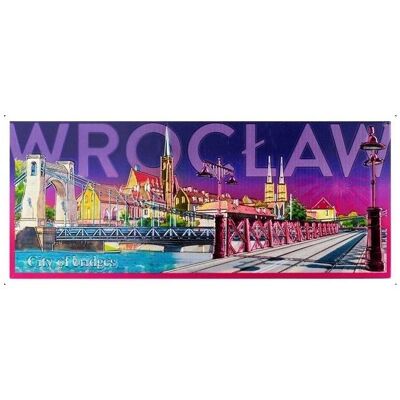 Nuance, Aimant, Magnet Ich liebe Polen Breslau ILP-MAG-C-WR-29 (1x) - Publicité Nuance, Aimant, Magnet Ich liebe Polen Breslau ILP-MAG-C-WR-29 (1x) - Publicité