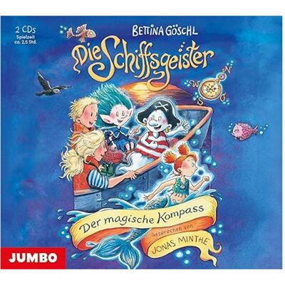 Jumbo Die Schiffsgeister 3 - Der magische Kompass, Livres audio de Bettina Göschl - Publicité Jumbo Die Schiffsgeister 3 - Der magische Kompass, Livres audio de Bettina Göschl - Publicité