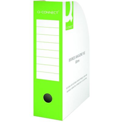Q-Connect, Archivage + classement, Porte-revues A4 80 mm (A4) - Publicité Q-Connect, Archivage + classement, Porte-revues A4 80 mm (A4) - Publicité
