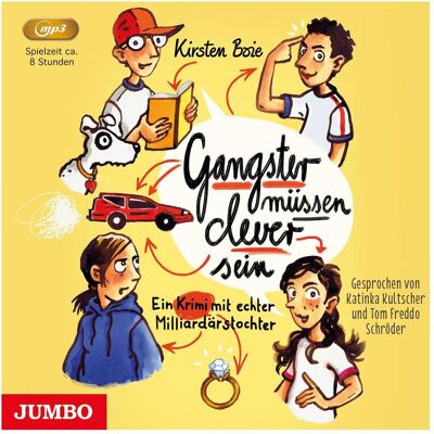 Jumbo Gangster müssen clever sein. Ein Krimi mit echter Milliardä, Livres audio - Publicité Jumbo Gangster müssen clever sein. Ein Krimi mit echter Milliardä, Livres audio - Publicité