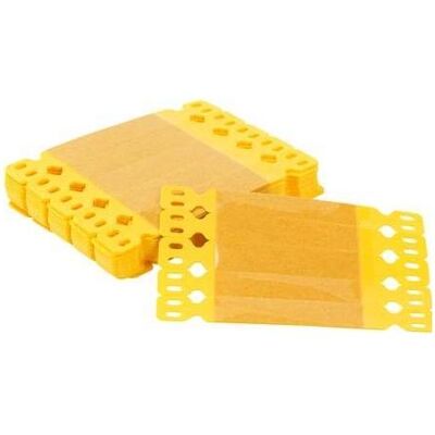 Étiquettes laminées Brady Jaunes 80x15mm, 128x15mm - Bande d'étiquettes - Publicité Étiquettes laminées Brady Jaunes 80x15mm, 128x15mm - Bande d'étiquettes - Publicité