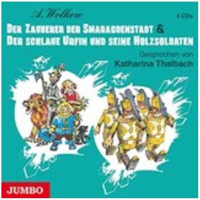 Jumbo Der Zauberer d.Smaragdenstadt & Der schlaue Urfin..., Livres audio - Publicité Jumbo Der Zauberer d.Smaragdenstadt & Der schlaue Urfin..., Livres audio - Publicité