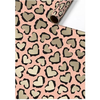 Magni, Emballage cadeau, Papier cadeau 70cmx1,5m Cassy rose FSC - Publicité Magni, Emballage cadeau, Papier cadeau 70cmx1,5m Cassy rose FSC - Publicité