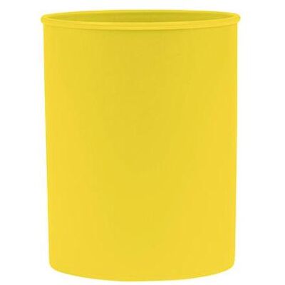 Donau, Bureau : accessoires, Pot à crayons Life, pastel, 95x75mm, rond, jaune - Publicité Donau, Bureau : accessoires, Pot à crayons Life, pastel, 95x75mm, rond, jaune - Publicité