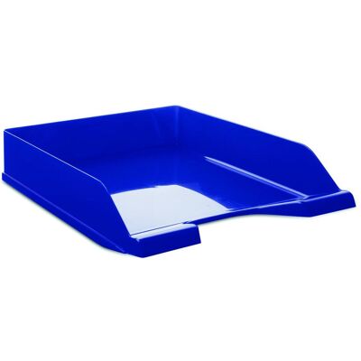 Donau, Archivage + classement, Corbeille à courrier de bureau, polystyrène/pp, a4, standard, bleu (A4) - Publicité Donau, Archivage + classement, Corbeille à courrier de bureau, polystyrène/pp, a4, standard, bleu (A4) - Publicité