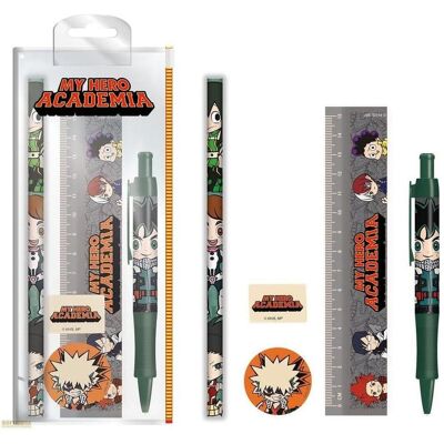 Pyramid Stylo, My Hero Academia Chibi Stationery Set (One Size) (Multicoloured) - Publicité Pyramid Stylo, My Hero Academia Chibi Stationery Set (One Size) (Multicoloured) - Publicité