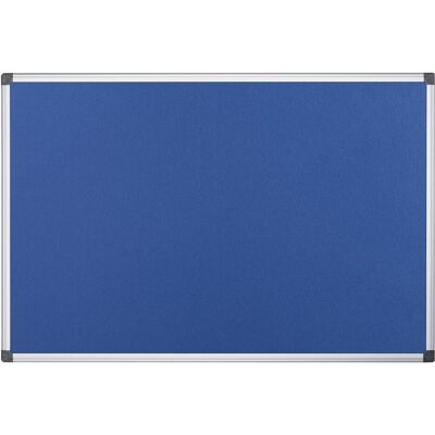 Bi-Office, Tableau d'affichage, Tableau en feutre bleu 240x120 cm (Tableau d'affichage, Tableau noir) - Publicité Bi-Office, Tableau d'affichage, Tableau en feutre bleu 240x120 cm (Tableau d'affichage, Tableau noir) - Publicité