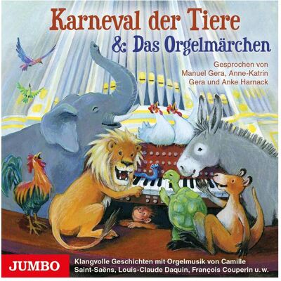 Jumbo Karneval der Tiere & Das Orgelmärchen, Livres audio - Publicité Jumbo Karneval der Tiere & Das Orgelmärchen, Livres audio - Publicité