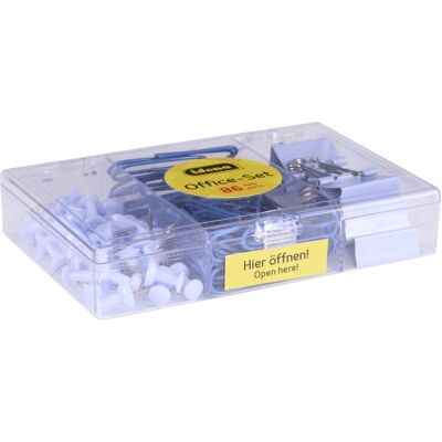 Idena, Attaches, Office Set blau 86 Teile - Publicité Idena, Attaches, Office Set blau 86 Teile - Publicité