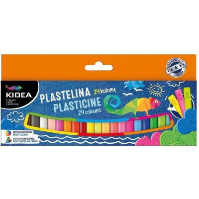 Derform KIDEA Plastiline - 24 Couleurs Jeu Créatif - Publicité Derform KIDEA Plastiline - 24 Couleurs Jeu Créatif - Publicité