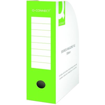 Q-Connect, Archivage + classement, Porte-revues A4 100 mm (A4) - Publicité Q-Connect, Archivage + classement, Porte-revues A4 100 mm (A4) - Publicité