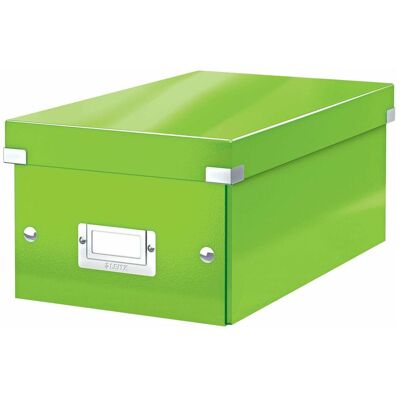 Leitz, Archivage + classement, Boîte de stockage de DVD WOW Click & Store (Spécial) - Publicité Leitz, Archivage + classement, Boîte de stockage de DVD WOW Click & Store (Spécial) - Publicité