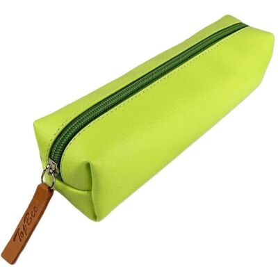 BEE, Trousse, Mini trousse à crayons rectangulaire pastel citron vert - Publicité BEE, Trousse, Mini trousse à crayons rectangulaire pastel citron vert - Publicité