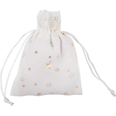 Idena, Emballage cadeau, Geschenkbeutel Polyester weiss 13x18cm (1x) - Publicité Idena, Emballage cadeau, Geschenkbeutel Polyester weiss 13x18cm (1x) - Publicité
