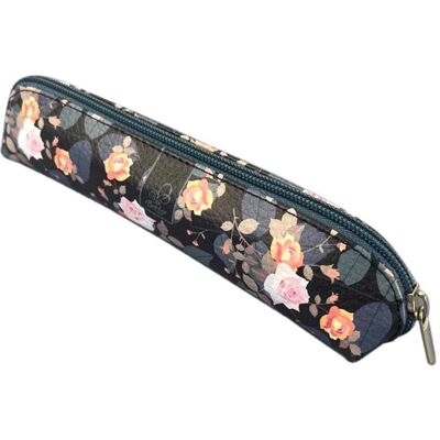 BEE, Trousse, Trousse à crayons Bee-bee Trousse à crayons Mini-Roses en noir - Publicité BEE, Trousse, Trousse à crayons Bee-bee Trousse à crayons Mini-Roses en noir - Publicité
