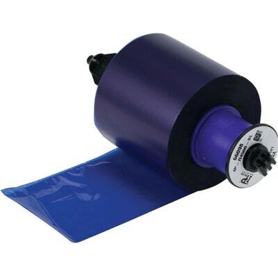 Brady, Machine à écrire : accessoires, IP-R-4400BL, Ruban résine, bleu, 60mm x 300m, f. Imprimante IP (066047) - Publicité Brady, Machine à écrire : accessoires, IP-R-4400BL, Ruban résine, bleu, 60mm x 300m, f. Imprimante IP (066047) - Publicité