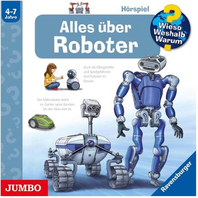 Jumbo WiesoWeshalbWarum - Tout sur les robots, Livres audio - Publicité Jumbo WiesoWeshalbWarum - Tout sur les robots, Livres audio - Publicité