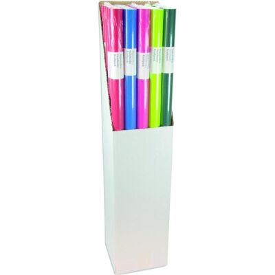 Magni, Matériaux d'emballage, Papier d'emballage 100x400cm couleurs unies assorties - Publicité Magni, Matériaux d'emballage, Papier d'emballage 100x400cm couleurs unies assorties - Publicité