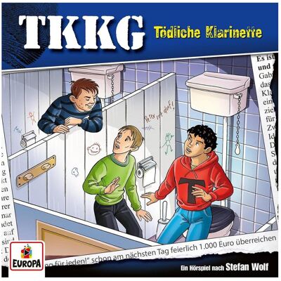 Europa TKKG 217 - Clarinette mortelle, Livres audio - Publicité Europa TKKG 217 - Clarinette mortelle, Livres audio - Publicité