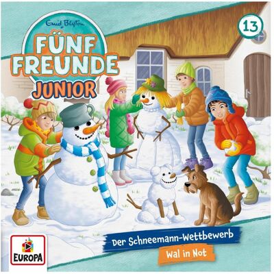 Europa Fünf Freunde Junior 13 - Der Schneemann-Wettbewerb.., Livres audio de Cinq amis Junior - Publicité Europa Fünf Freunde Junior 13 - Der Schneemann-Wettbewerb.., Livres audio de Cinq amis Junior - Publicité