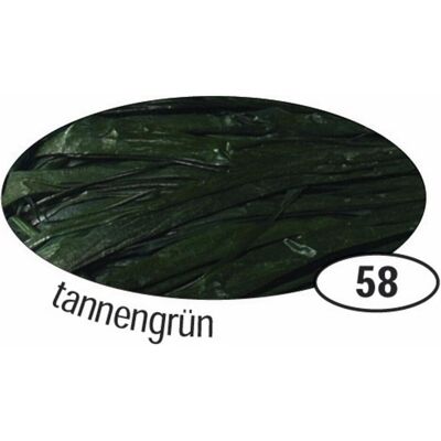 Magni, Emballage cadeau, Raphia naturel 50g vert sapin (1x) - Publicité Magni, Emballage cadeau, Raphia naturel 50g vert sapin (1x) - Publicité