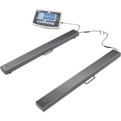 Kern, Balance de précision, Barre de pesée pour charges importantes Max 1500kg Lecture 0,5kg - Publicité Kern, Balance de précision, Barre de pesée pour charges importantes Max 1500kg Lecture 0,5kg - Publicité