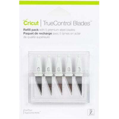 Cricut, Machine de découpe : accessoires, Lame de rechange TrueControl 5 pièces - Publicité Cricut, Machine de découpe : accessoires, Lame de rechange TrueControl 5 pièces - Publicité