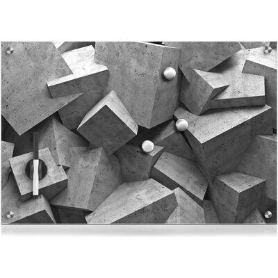 Zeller Present, Tableau d'affichage, Cubes (Tableau magnétique, 60 x 40 cm) - Publicité Zeller Present, Tableau d'affichage, Cubes (Tableau magnétique, 60 x 40 cm) - Publicité