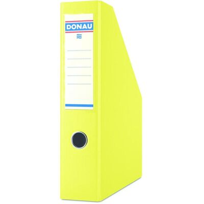 Donau, Archivage + classement, Porte-revues, pp, a4/75mm, jaune (A4) - Publicité Donau, Archivage + classement, Porte-revues, pp, a4/75mm, jaune (A4) - Publicité