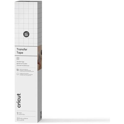 Cricut, Machine de découpe : accessoires, Transfer Tape (30x640cm) - Publicité Cricut, Machine de découpe : accessoires, Transfer Tape (30x640cm) - Publicité