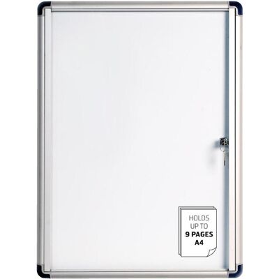 Bi-Office, Tableau d'affichage, Vitrine d'affichage Enclore Budget Magnetic Blanc 490 mm x 664 mm (49 x 66.40 cm) - Publicité Bi-Office, Tableau d'affichage, Vitrine d'affichage Enclore Budget Magnetic Blanc 490 mm x 664 mm (49 x 66.40 cm) - Publicité