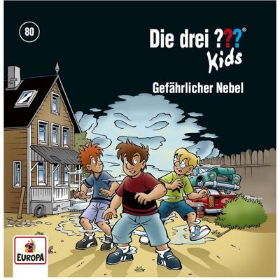 Europa Les trois TROIS QUESTIONS kids 80 - Brouillard dangereux, Livres audio - Publicité Europa Les trois TROIS QUESTIONS kids 80 - Brouillard dangereux, Livres audio - Publicité