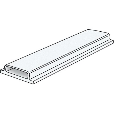Brady, Étiquettes, 9X35 support de plaque adhésif - Publicité Brady, Étiquettes, 9X35 support de plaque adhésif - Publicité