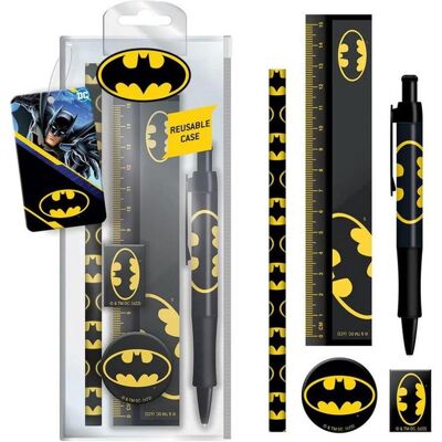 Pyramid Stylo, Batman Standard Stationery Set (6x) - Publicité Pyramid Stylo, Batman Standard Stationery Set (6x) - Publicité