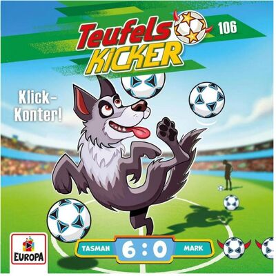Europa Folge 106: Klick-Konter!, Livres audio de Frauke Nahrgang., Bouton du diable - Publicité Europa Folge 106: Klick-Konter!, Livres audio de Frauke Nahrgang., Bouton du diable - Publicité