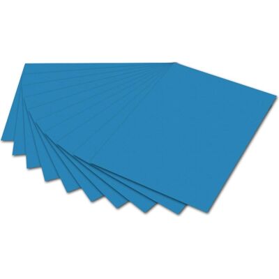 Folia Modèle 6434 - Papier de Teint Bleu Moyen - A4 130g/m2 - 100 Feuilles - Publicité Folia Modèle 6434 - Papier de Teint Bleu Moyen - A4 130g/m2 - 100 Feuilles - Publicité