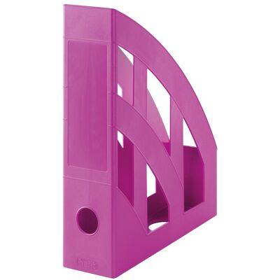 Helit, Archivage + classement, Porte-revues "the green bridge", DIN A4, rose (A4, C4) - Publicité Helit, Archivage + classement, Porte-revues "the green bridge", DIN A4, rose (A4, C4) - Publicité
