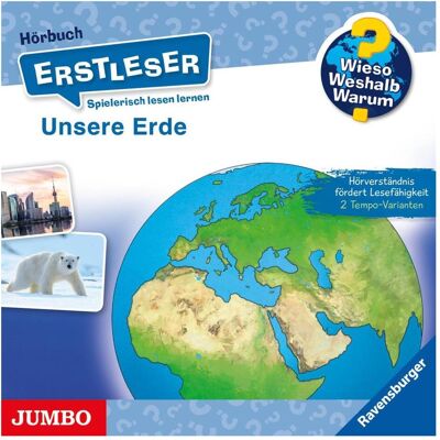 Jumbo WiesoWeshalbWarum Erstleser - Notre Terre, Livres audio - Publicité Jumbo WiesoWeshalbWarum Erstleser - Notre Terre, Livres audio - Publicité