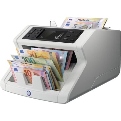Safescan, Compteur de monnaie, 2265 (G2) (Compteuse de billets, Lecteur de billets) - Publicité Safescan, Compteur de monnaie, 2265 (G2) (Compteuse de billets, Lecteur de billets) - Publicité
