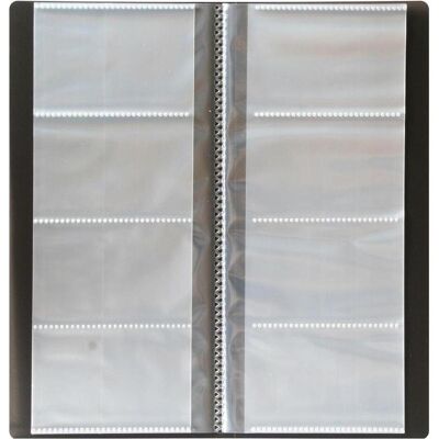 Titanum, Porte-cartes, PP-Visitenkartenhalter für 128 Visitenkarten, schwarz - Publicité Titanum, Porte-cartes, PP-Visitenkartenhalter für 128 Visitenkarten, schwarz - Publicité