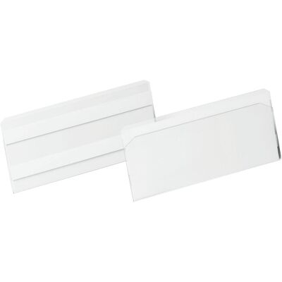 Durable, Panneau d'information, Pochette d'étiquettes HARD COVER autocollantes 150x67mm 10S - Publicité Durable, Panneau d'information, Pochette d'étiquettes HARD COVER autocollantes 150x67mm 10S - Publicité