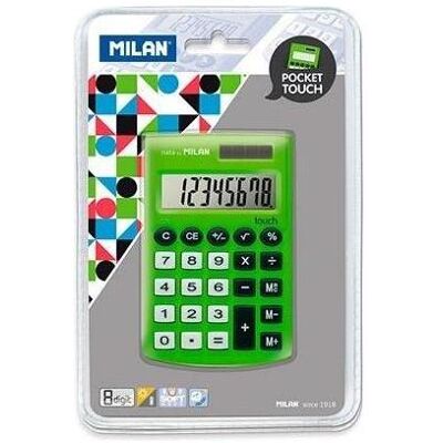 Milan, Calculatrice, Calculatrice 150908GBL (Fonctionnement sur piles) - Publicité Milan, Calculatrice, Calculatrice 150908GBL (Fonctionnement sur piles) - Publicité